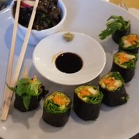 Vegan Sushi. at Ecru in Rome