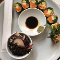 Sushi at Ecru in Rome