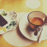 Chocolate and coffee ~ at Ecru in Rome