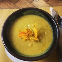 chickpea soup at Ecru in Rome