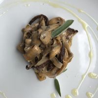 Pumpkin “noodles “  at Ecru in Rome