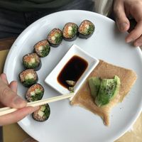 Sushi  at Ecru in Rome