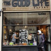 Outside at The Good Life Eatery in South West London