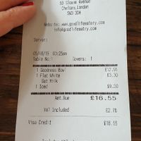 No comment!! at The Good Life Eatery in South West London