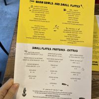 Menu at The Good Life Eatery in South West London