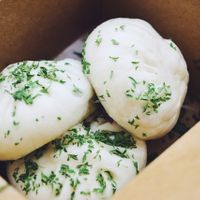 Steamed buns at Nokturne in Houston