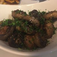 Garlic mushrooms - really tasty at Nokturne in Houston