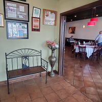Entrance and other dining area at Sangam Indian Cuisine in Cornelius