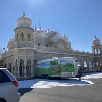 Outside of Sri Sri Radha Krishna temple  at Sri Sri Radha Krishna Temple in Spanish Fork