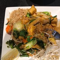 Pad Thai  at Veganic Thai Cafe in San Diego