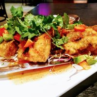 Fish at Veganic Thai Cafe in San Diego