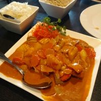 curry at Veganic Thai Cafe in San Diego