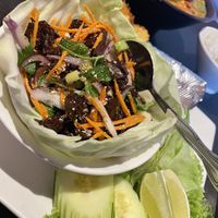   at Veganic Thai Cafe in San Diego