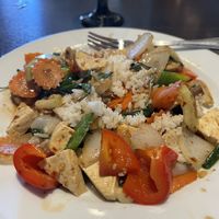   at Veganic Thai Cafe in San Diego