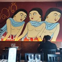 Inside photos at Veganic Thai Cafe in San Diego