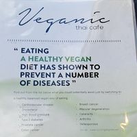  at Veganic Thai Cafe in San Diego