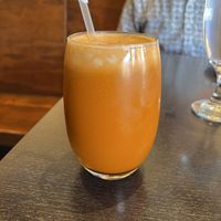 Thai tea  at Veganic Thai Cafe in San Diego