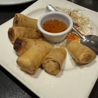 Thai rolls  at Veganic Thai Cafe in San Diego