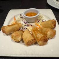 Thai Spring Rolls at Veganic Thai Cafe in San Diego