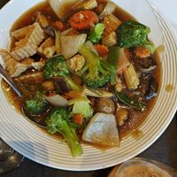 fish something at Veganic Thai Cafe in San Diego