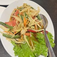 Som Tom  at Veganic Thai Cafe in San Diego