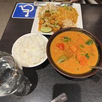   at Veganic Thai Cafe in San Diego