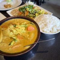   at Veganic Thai Cafe in San Diego