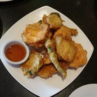 Veggie Tempura at Veganic Thai Cafe in San Diego