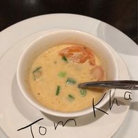 Tom Kha at Veganic Thai Cafe in San Diego
