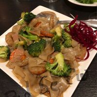 Pad Se Ew at Veganic Thai Cafe in San Diego