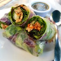 Garden Wraps at Veganic Thai Cafe in San Diego