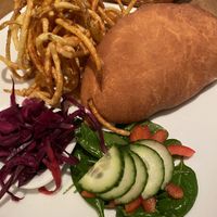 Jamaican dish  at Zest in Leipzig