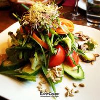 My salad at Zest in Leipzig