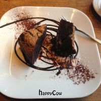 Soya Chocolate Fudge Brownie at Zest in Leipzig at Zest in Leipzig