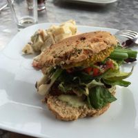 Burger at Zest in Leipzig