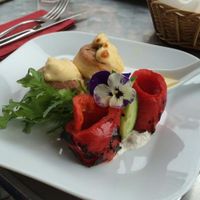 Yummy entree at Zest in Leipzig