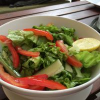 mixed salad  at Hai Cafe in Hoi An