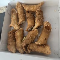 Cannolis   at Cafe Dei Campi in Montreal