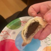 Nutella ravioli   at Cafe Dei Campi in Montreal