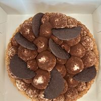 Tiramisu tartlet   at Cafe Dei Campi in Montreal