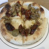 Pizza  at Cafe Dei Campi in Montreal