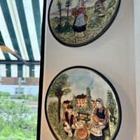 Decor  at Cafe Dei Campi in Montreal