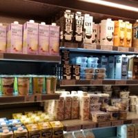 Vegan products at Urban Deli in Stockholm
