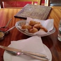Samosas and Kathirolls at Namaste in Belo Horizonte