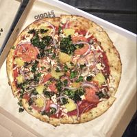 LOVE ME SOME VEGAN PIZZA  at Pizza Studio in Tukwila