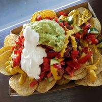 vegan nachos at Cocomamas in Elsternwick