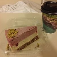 White Chocolate Raspberry Cheesecake at Cocomamas in Elsternwick