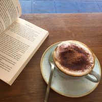 Cappucino at Cocomamas in Elsternwick