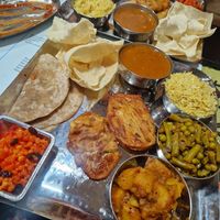 Vegan thali at Vegetarian Food Studio in Cardiff