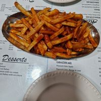 Chilli fries at Vegetarian Food Studio in Cardiff